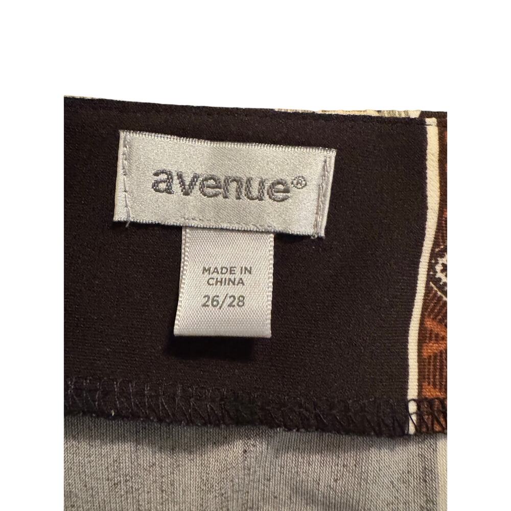 Avenue‎ Boho Border Print Jersey Sheath Dress – Plus Size 26/28 - Picture 3 of 6